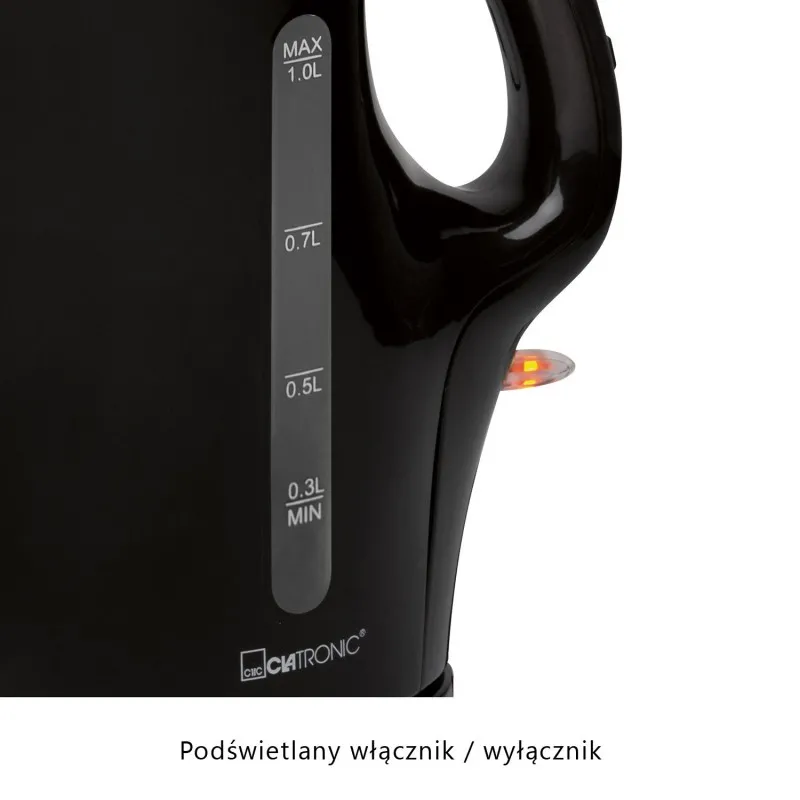 Електрочайник Clatronic WK 3462: ідеальний помічник для комфортного чаювання